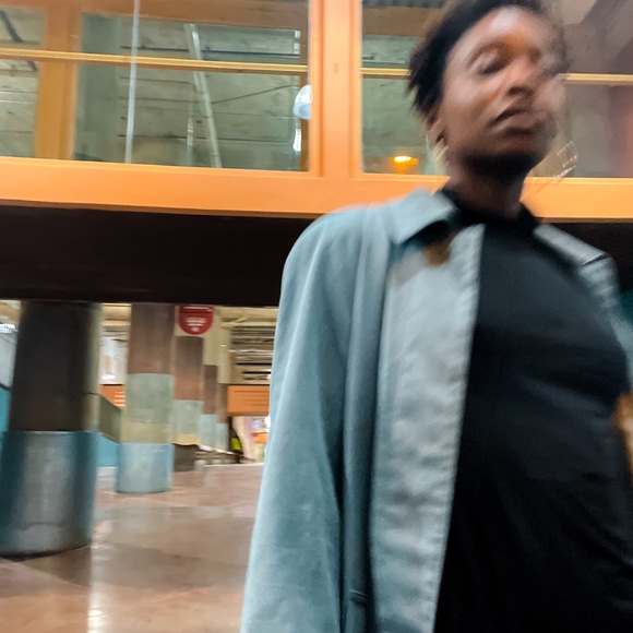 Custom Faith Green Isaiah 43 Trench Coat-8 - Picture 4 of 5